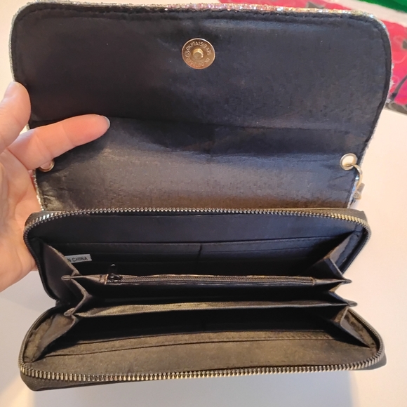 Baby Phat Multicolor Glitter Clutch - Picture 12 of 14